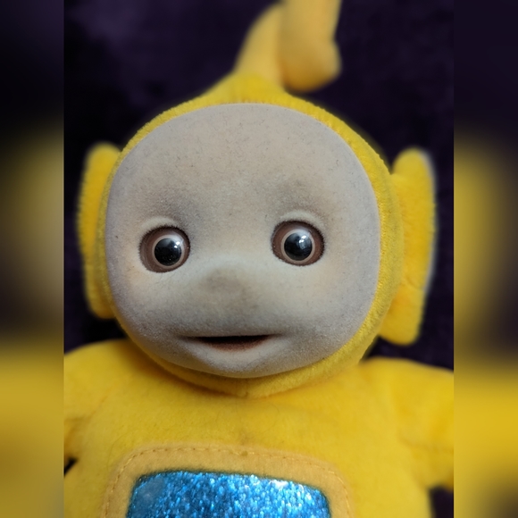 1998 Vintage Teletubbies Laa-Laa and Po bean bag plush - Picture 5 of 8